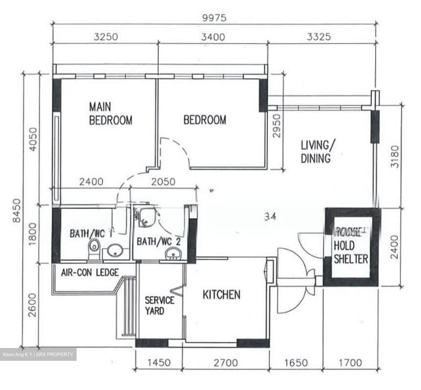 Blk 314B Waterway Cascadia (Punggol), HDB 3 Rooms #639280131